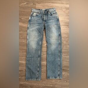 RE/DONE Straight Leg Jeans (Size 27)